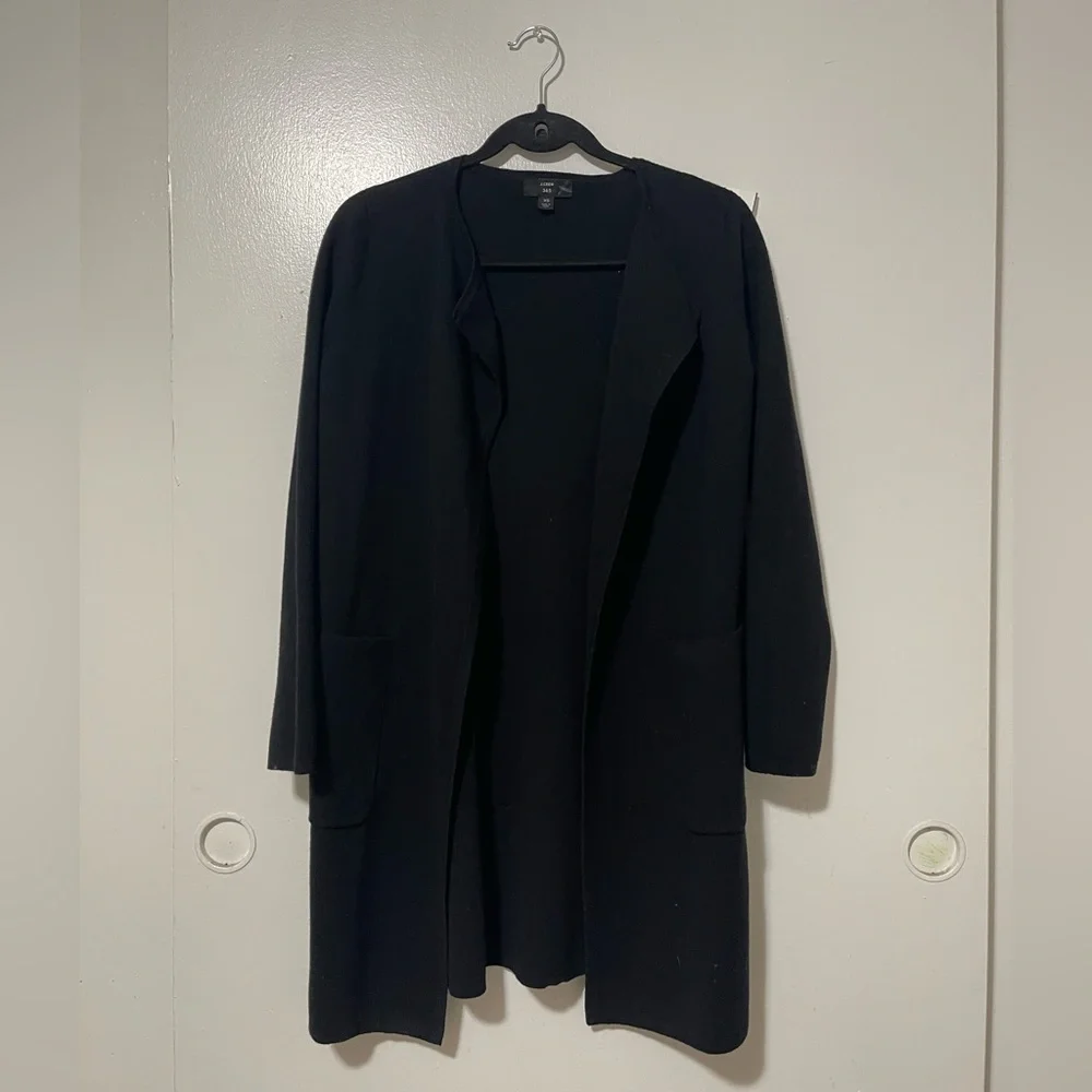J.crew 365 black cardigan size XS